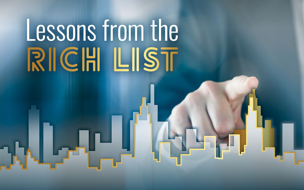 Lessons from the Rich List